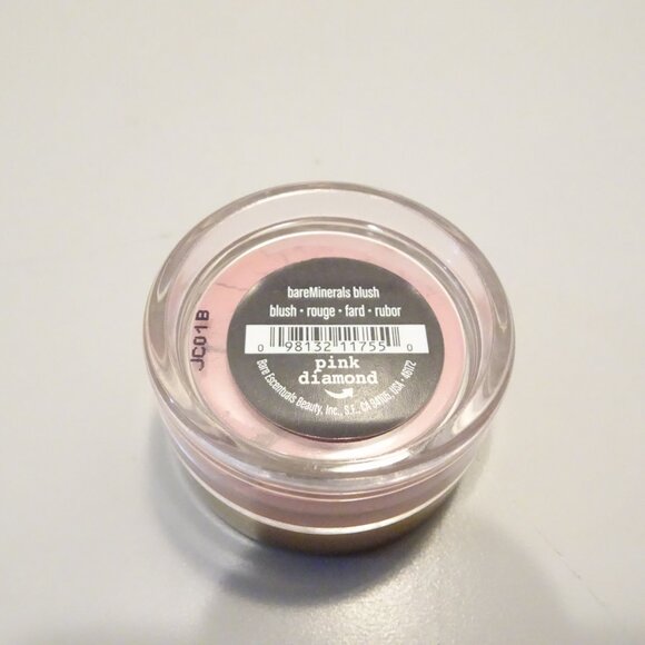 i.d. bareMinerals Blush Loose Powder PINK DIAMOND  .02 oz .57 g NEW - Picture 4 of 5